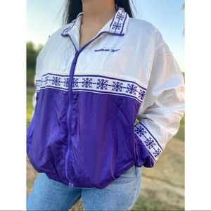 Women Reebok size medium windbreaker